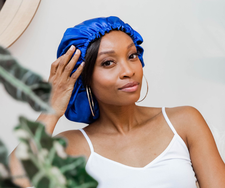 Glow by Daye - Wholesale Sleep Cap / Bonnet - Women's - G x D Adjustable Satin Bonnet174