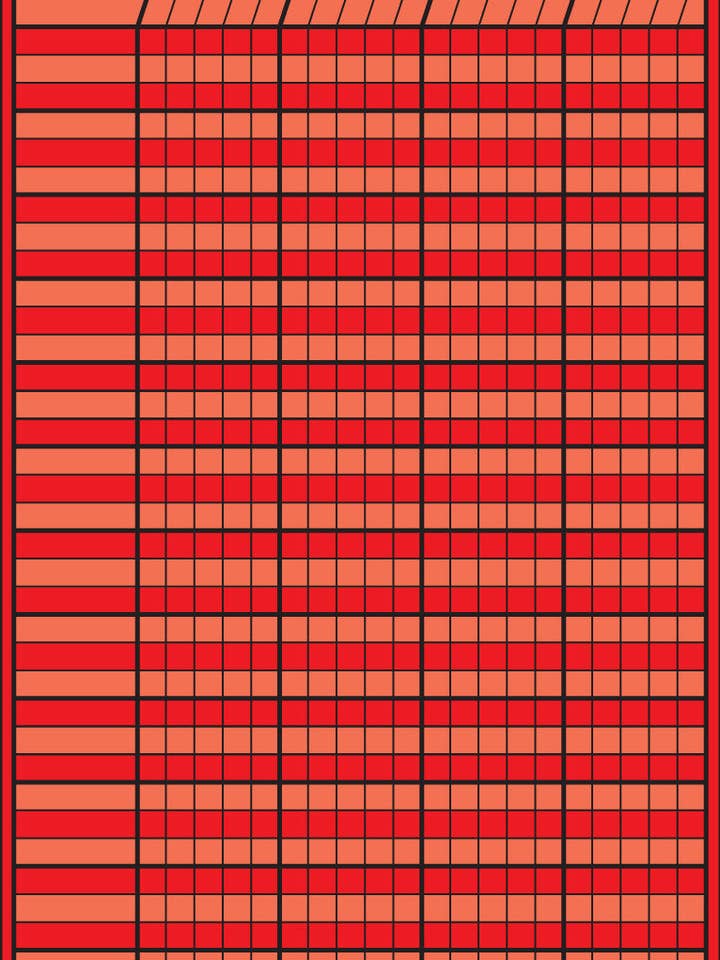 Small Incentive Chart - Red for wholesale by Creative Shapes Etc.