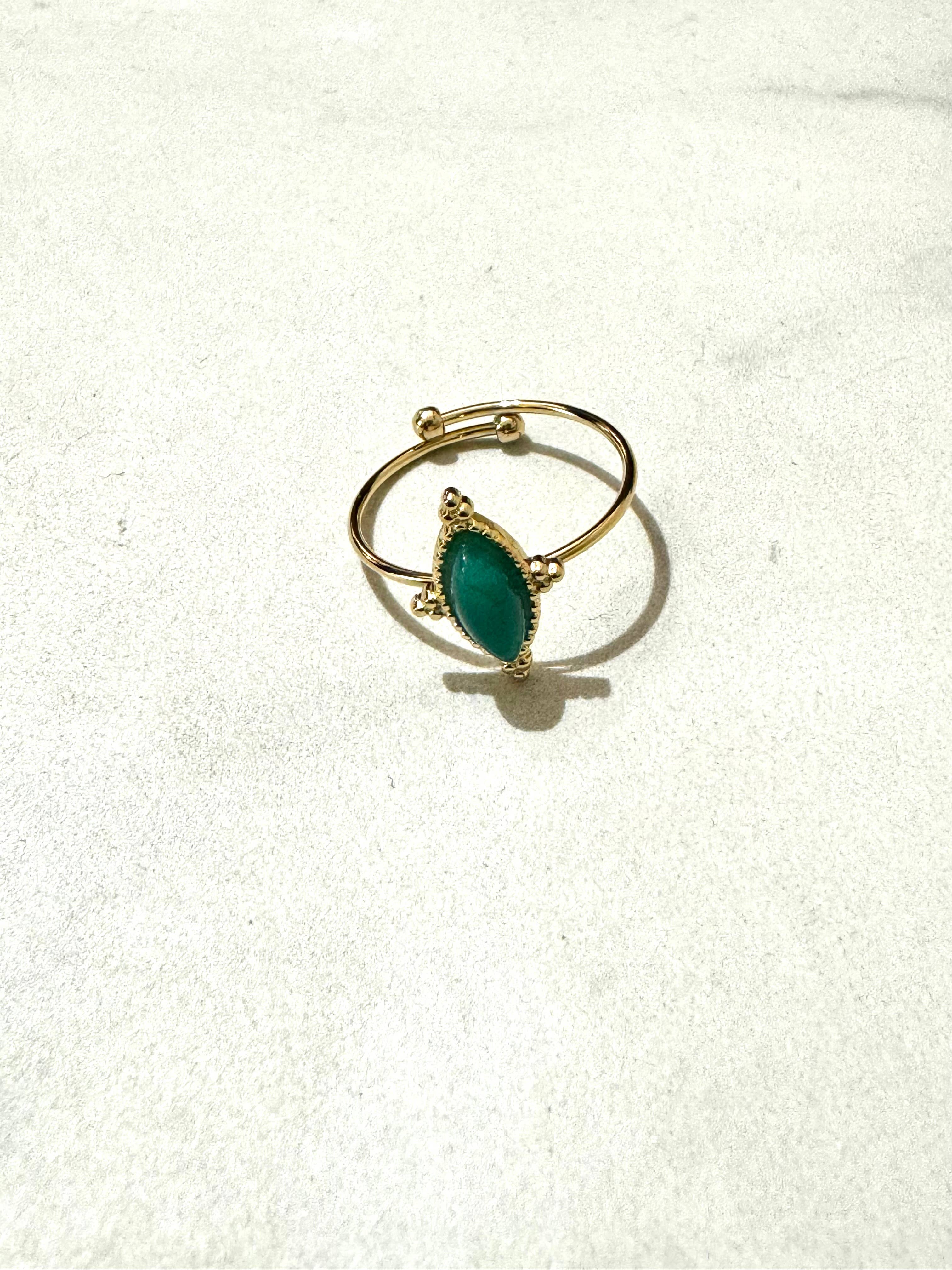 Cassette Barcelona – wholesale Multi-finger ring – Clea Stainless Steel Adjustable Ring1