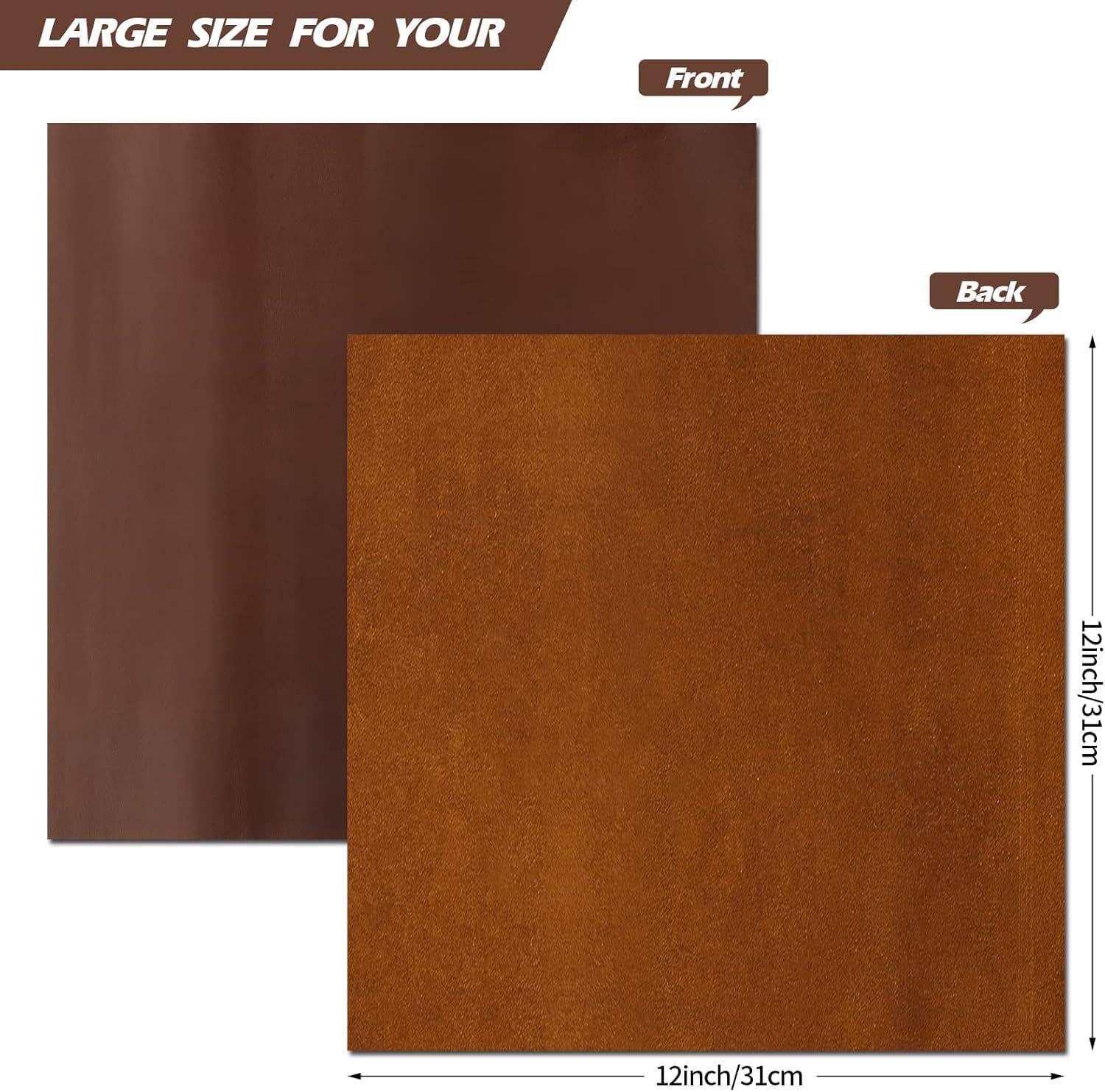 Tuzech Leather - Wholesale Craft Supplies - TUZECH Genuine Full Grain Leather Sheets For Craft5