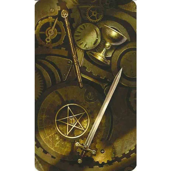 Cardshouse - Venta al por mayor Cartas del tarot - Cartas de tarot steampunk Llewellyn7