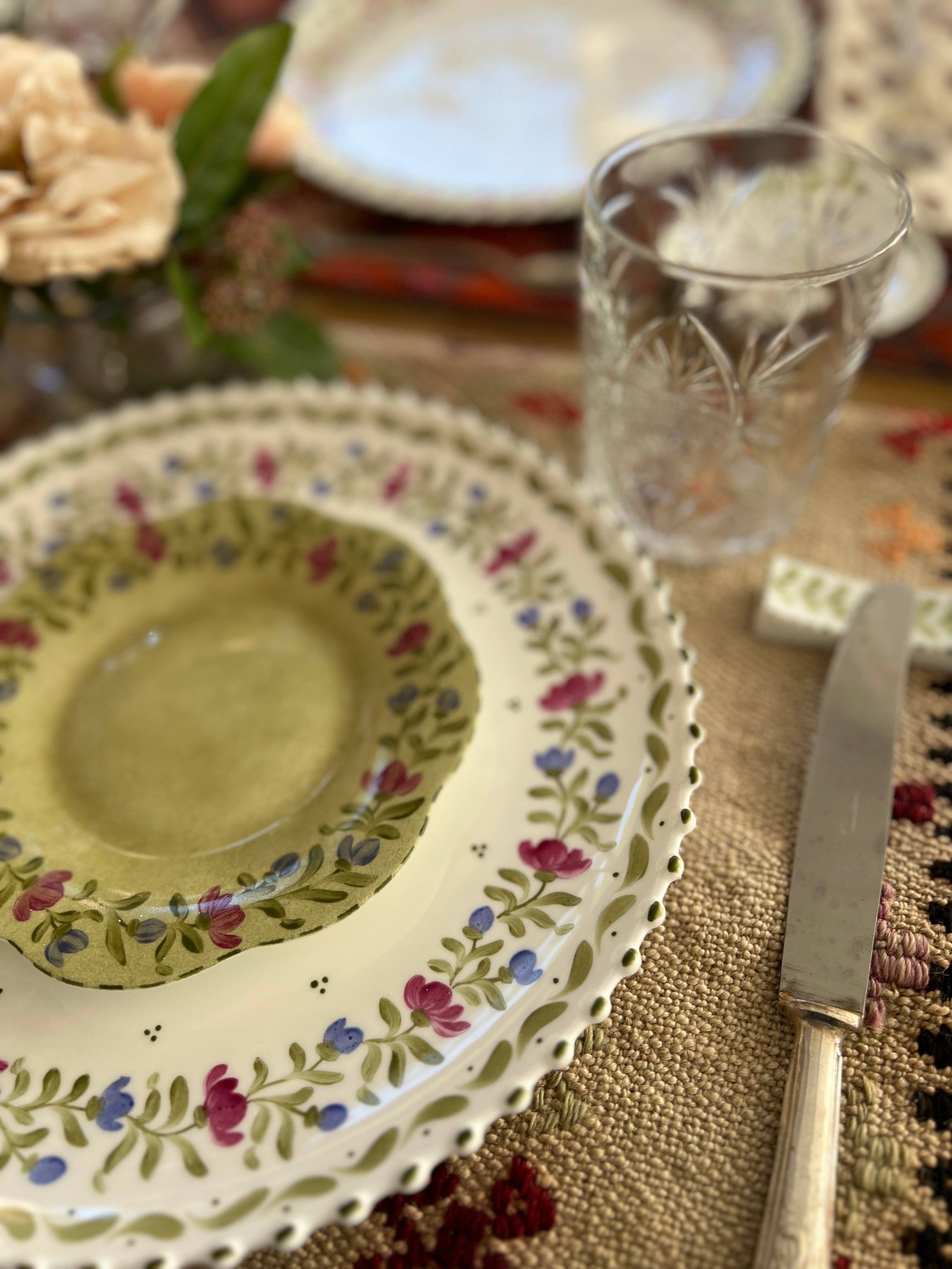 Cristina Cisneros – Engroshandel Middagstallerken – Håndmalede porcelænsmiddagsfade7