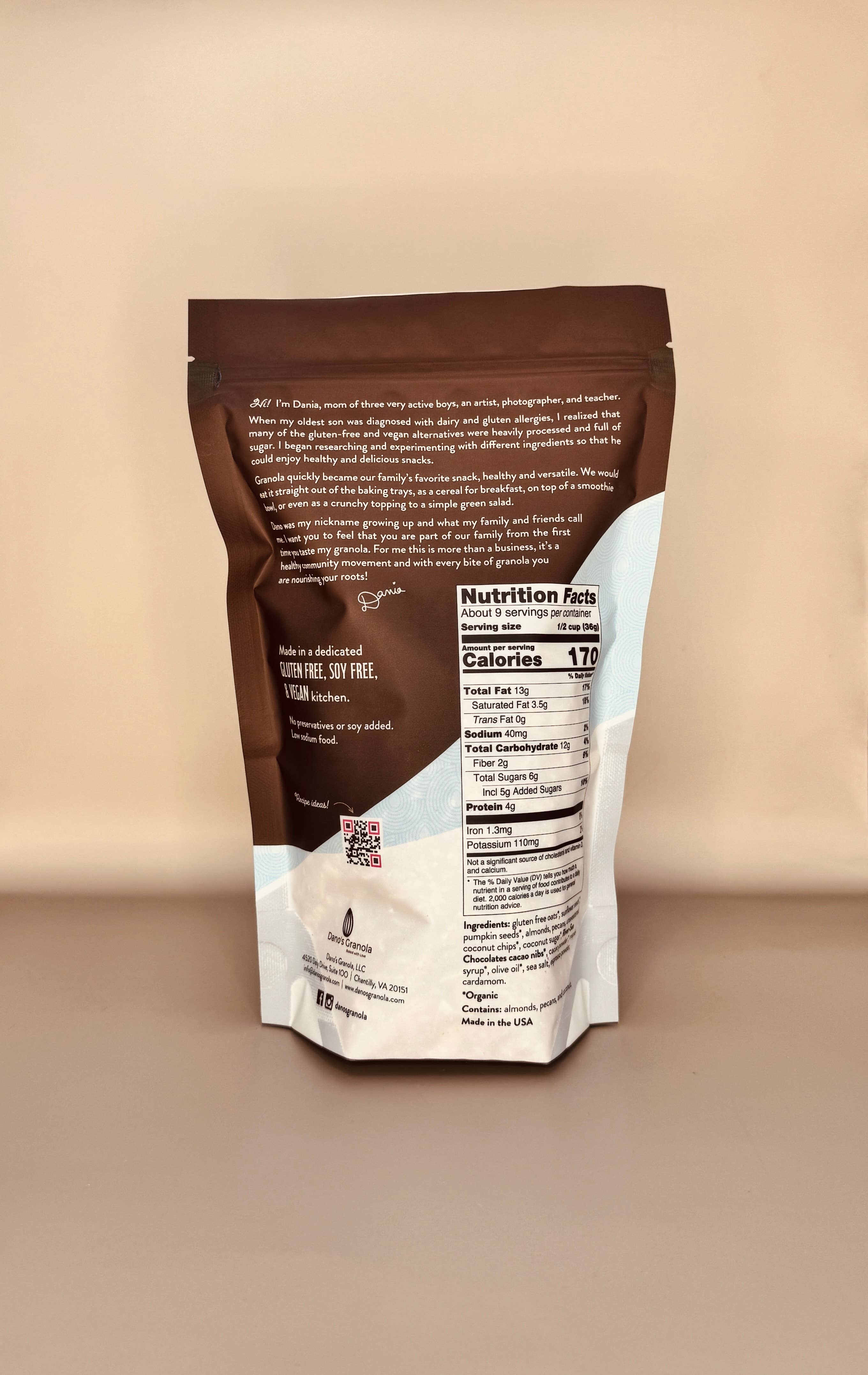 Dano’s Granola - Wholesale Granola - ChocoLatte1