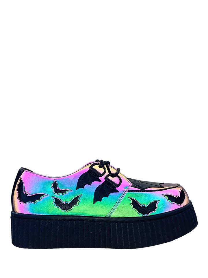 STRANGE CVLT - Wholesale Flats - Women's - KRYPT BAT - ALL REFLECTIVE0