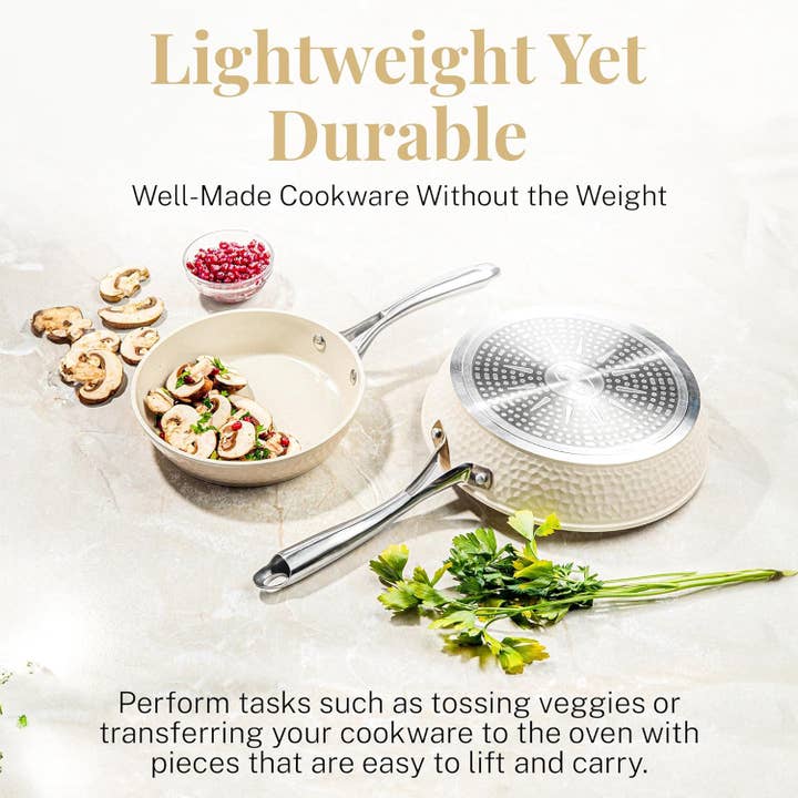 Gotham Steel/Granitestone - Vente Poêles - Poêle à crème martelée Gotham Steel de 12 po4