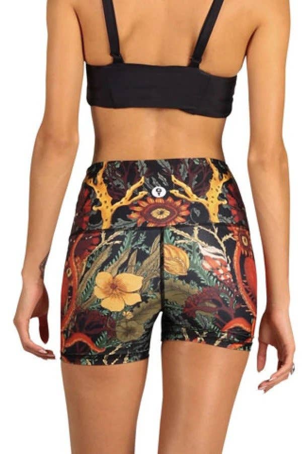 Yoga Democracy - Vente Short de sport – femme - Short de yoga Joey en corail "My Name"3