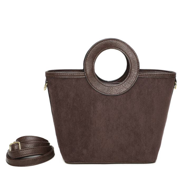 Plain zipped bag for wholesale by INES DELAURE