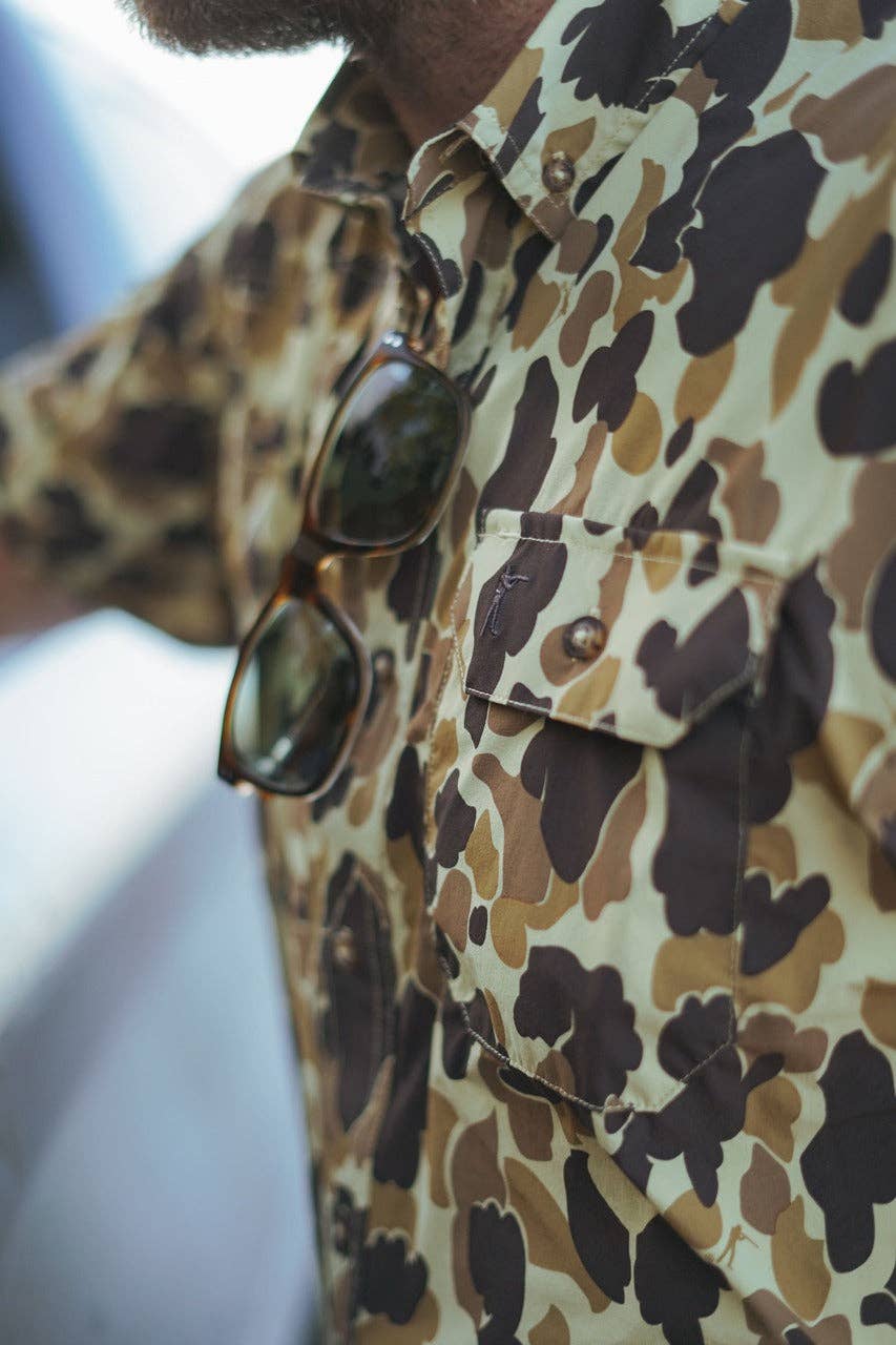 Ball and Buck - Wholesale Button Down Shirt - Men's - Active+ Field Shirt, Short Sleeve - Original Camo11