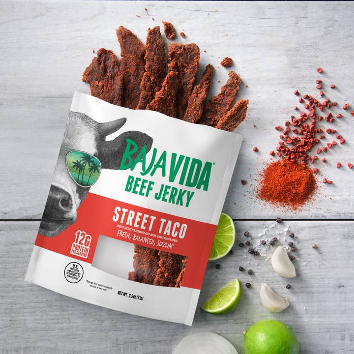 Baja Vida Snacks - Wholesale Jerky - Baja Vida Beef Jerky - Street Taco4
