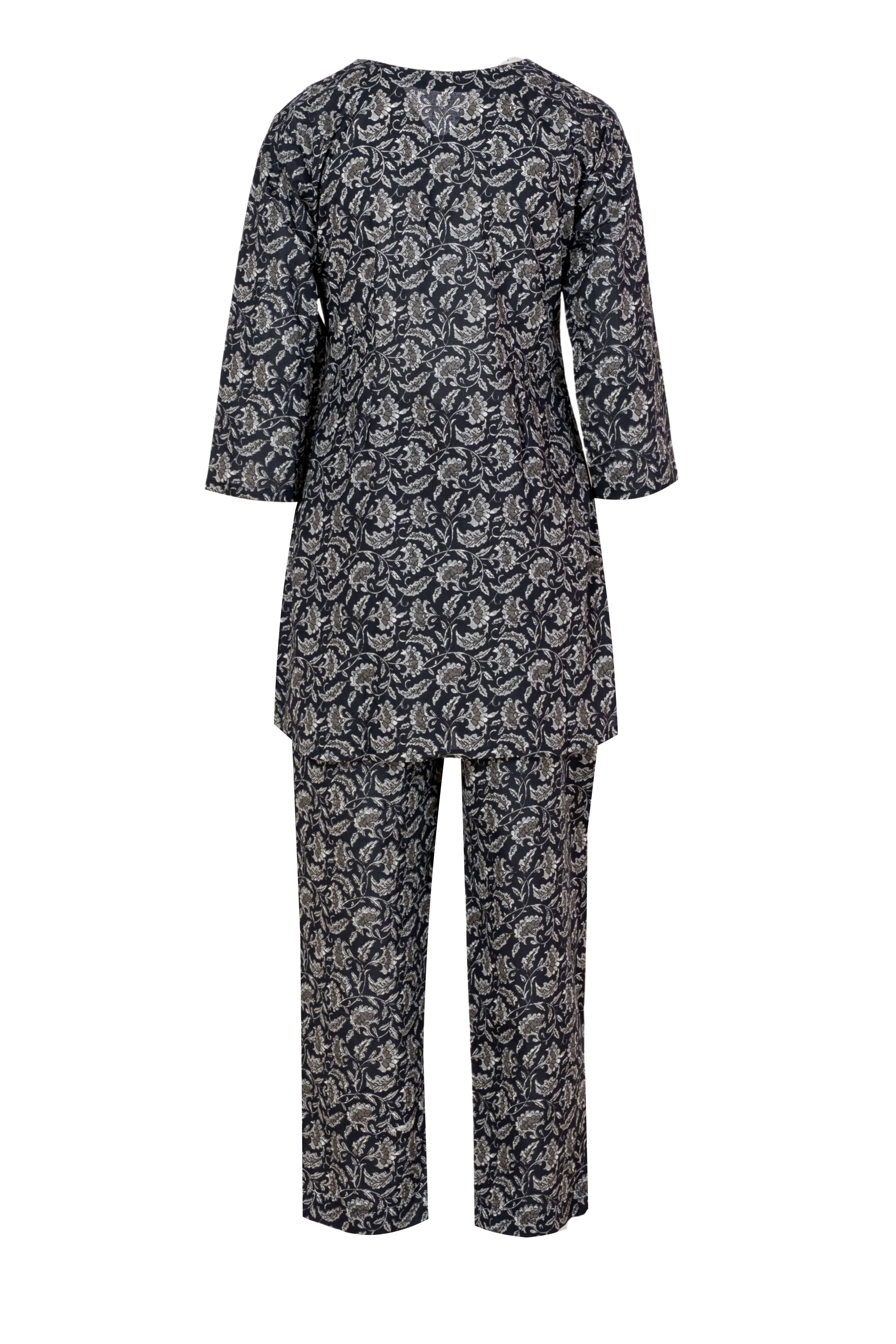 Ariastop.com corporation - Wholesale Lounge Set - Women's - Women’s Printed Cotton Loungewear Set3