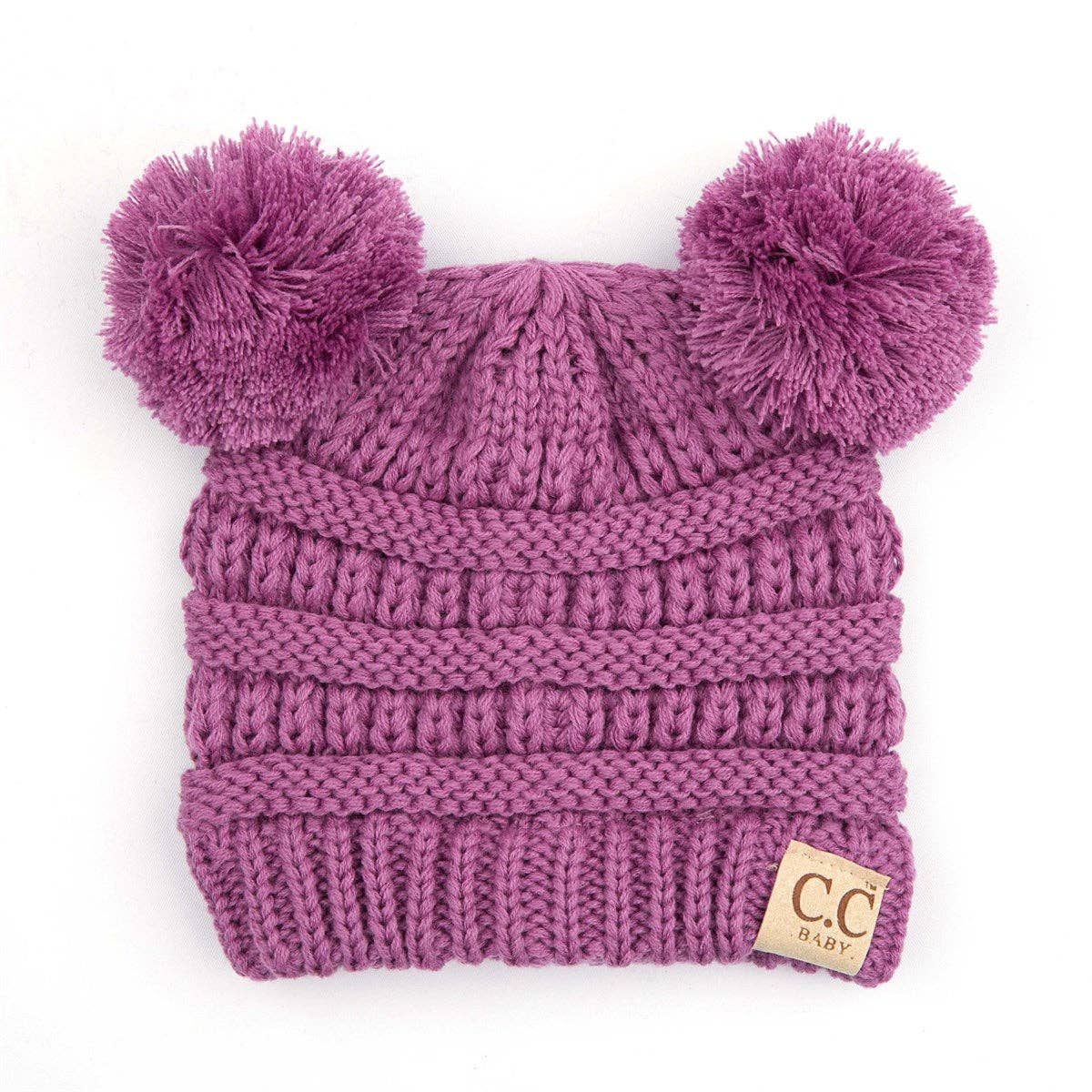 Truly Contagious - Wholesale Beanie - Kids - Cc Baby Pom Beanie  ( BABY-23POMPOM )3