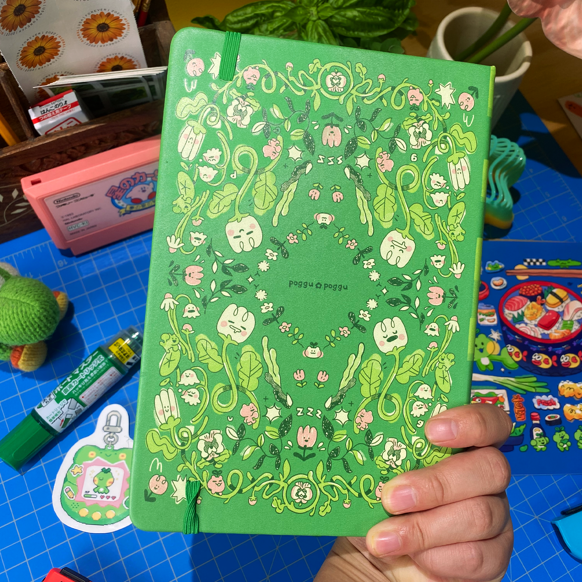 pogpals - Wholesale Notebook - Sleepy Tulip Notebook ✿ Dot Grid A51