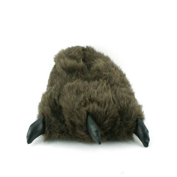 Shuzee - Wholesale Slippers – Women's - Animal Brown Claw Design Novelty Warm Indoor Snug Slippers1
