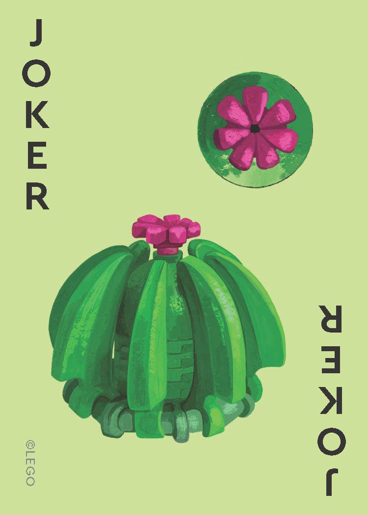 Chronicle Books - Wholesale Playing Cards - LEGO Botanical Playing Cards8