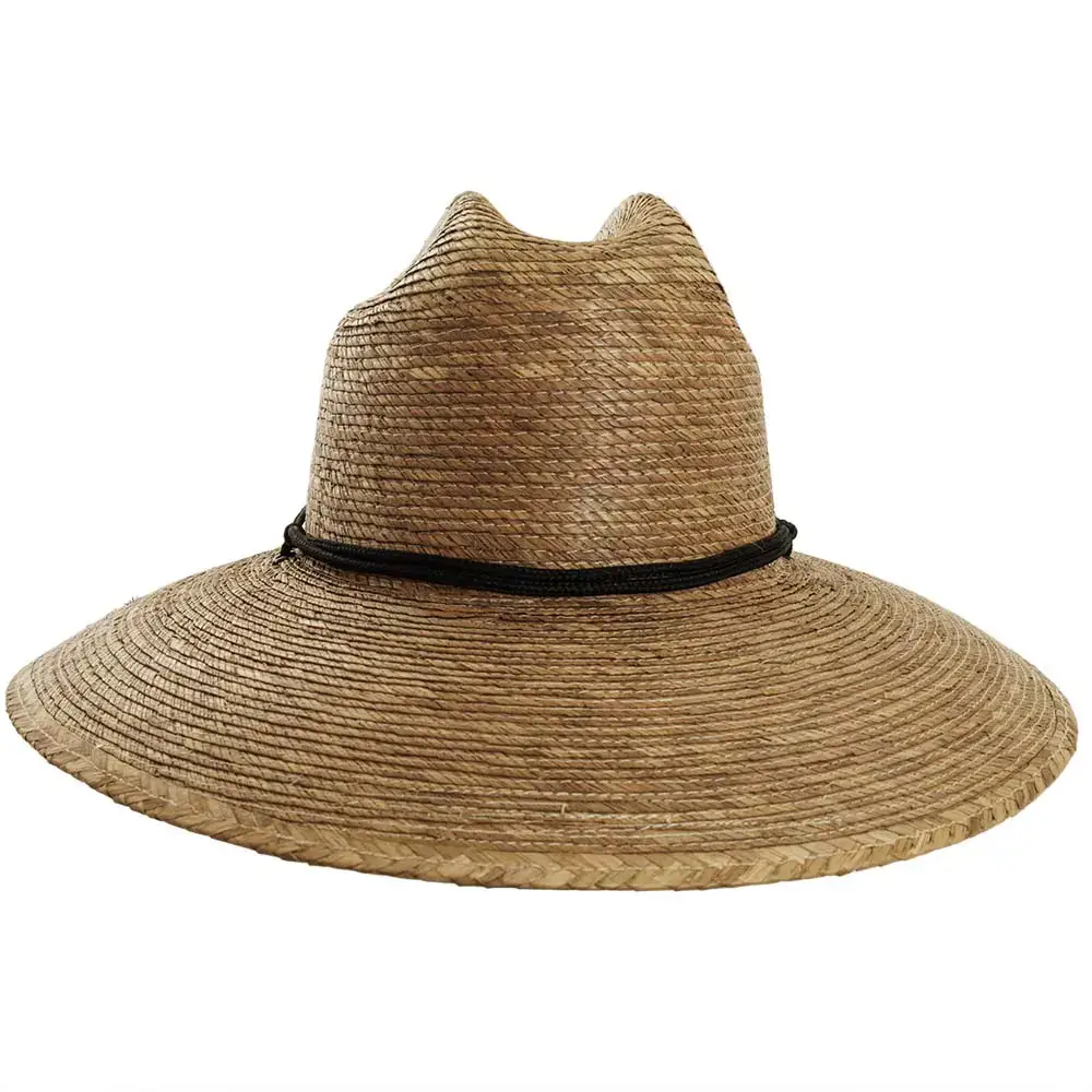 American Hat Makers - Wholesale Straw Hat - Unisex - Mexican Palm Lifeguard Sun Hat - Style Marlin12