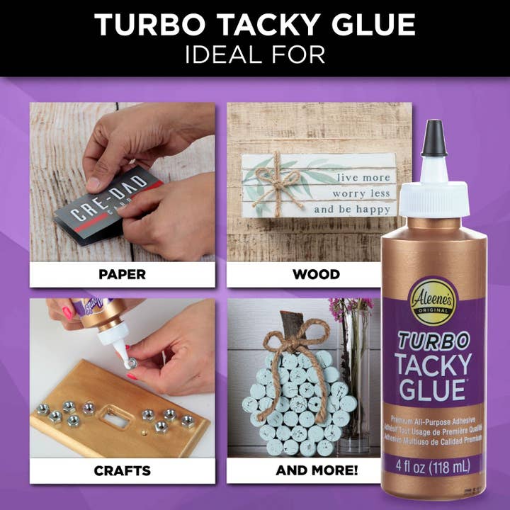 Ilovetocreate - Wholesale Glue - Aleenes Turbo Tacky Glue 4 fl. oz.4
