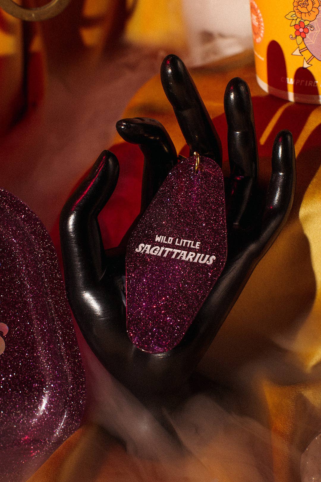 Golden Gems - Wholesale Keychain - Women's - Wild Little Sagittarius - Motel Keychain1