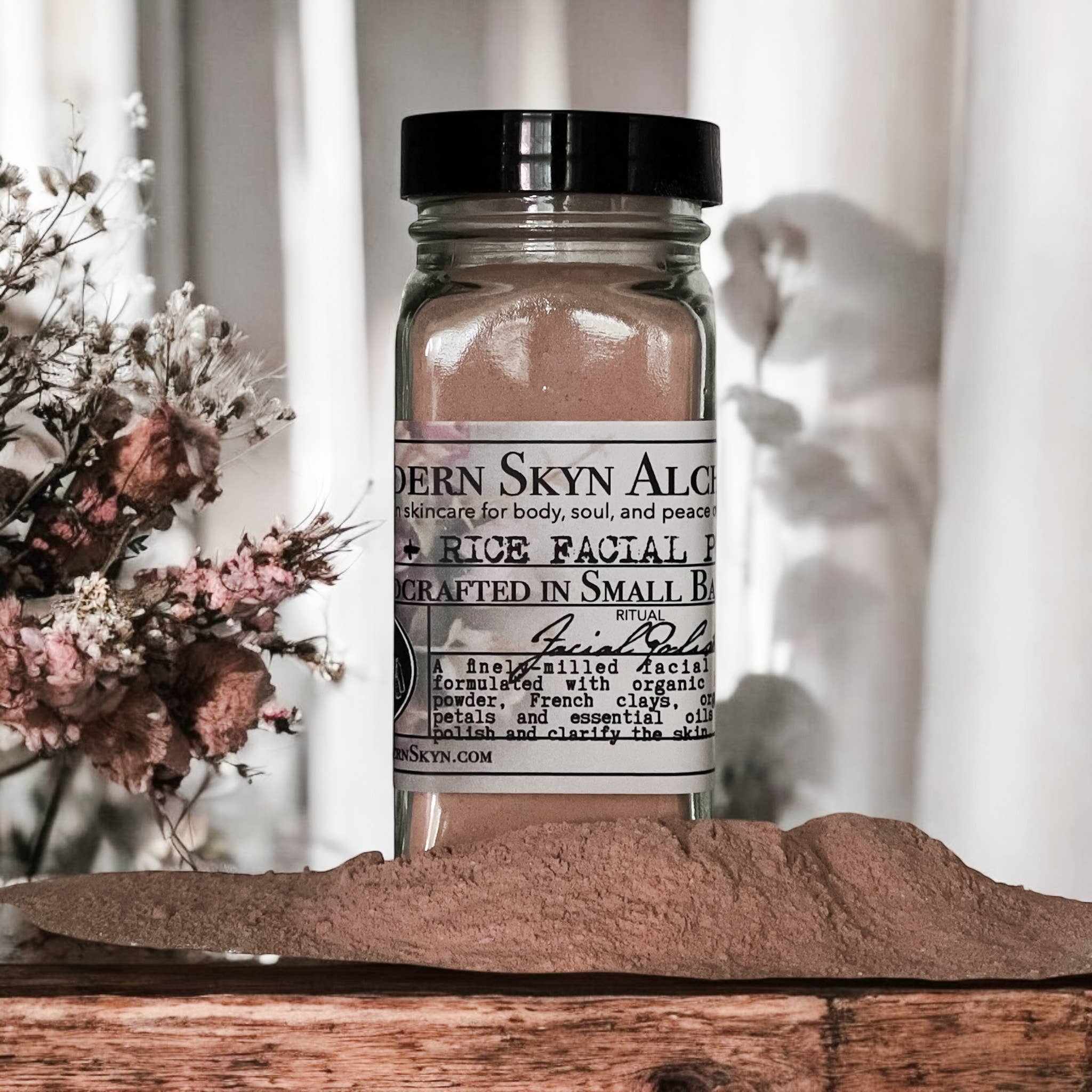 Modern Skyn Alchemy LLC. – wholesale Facial exfoliant/scrub – Rose + Rice Polish1