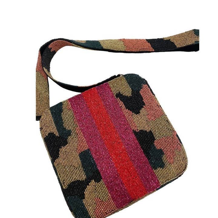 Sac boîte à perles de rocaille camouflage pour la vente par Golden Lily