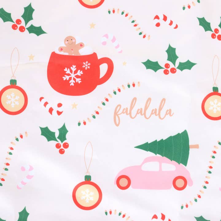 Something Different Wholesale - Wholesale Apron - Sugarplum Fun Christmas Print Apron