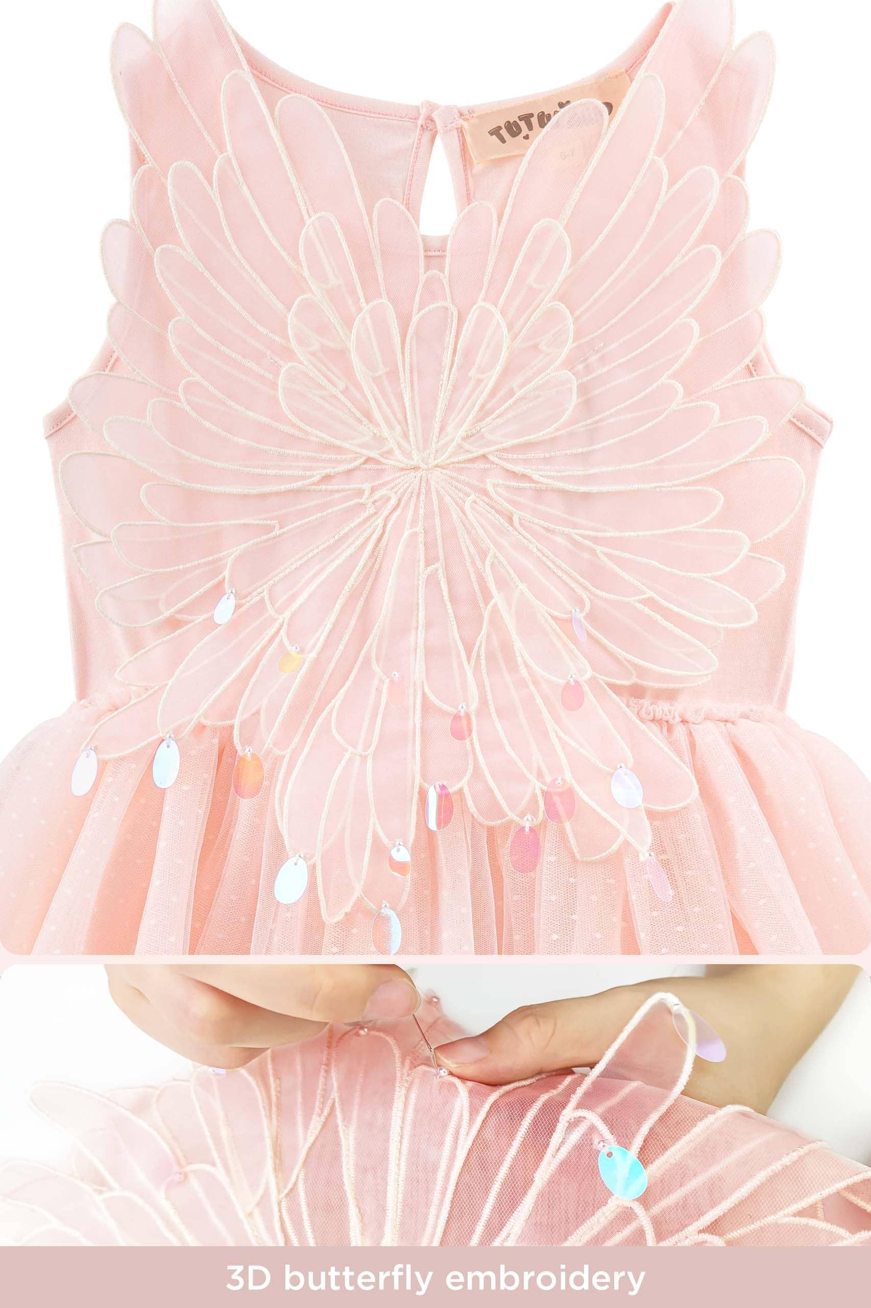 Tutuland – Großhandel Kleid – Kinder – Charmantes mehrlagiges Prinzessinkleid aus Tüll3