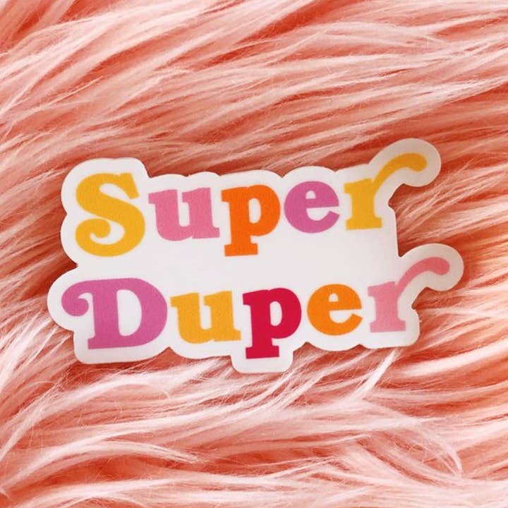 Luella - Wholesale Sticker - Super Duper Sticker0