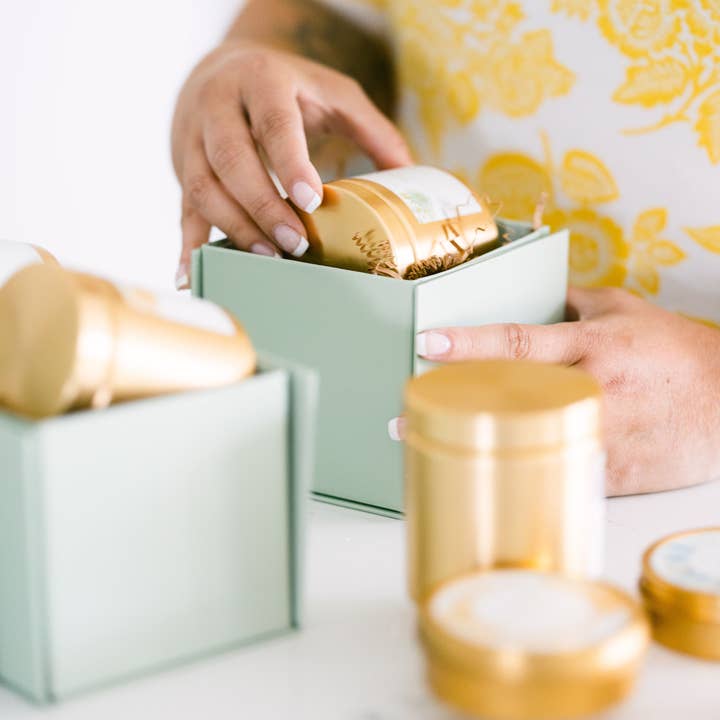 Nokomis Home Fragrance - Wholesale Jar/filled candle - Capri Coast Coconut Soy Candle3