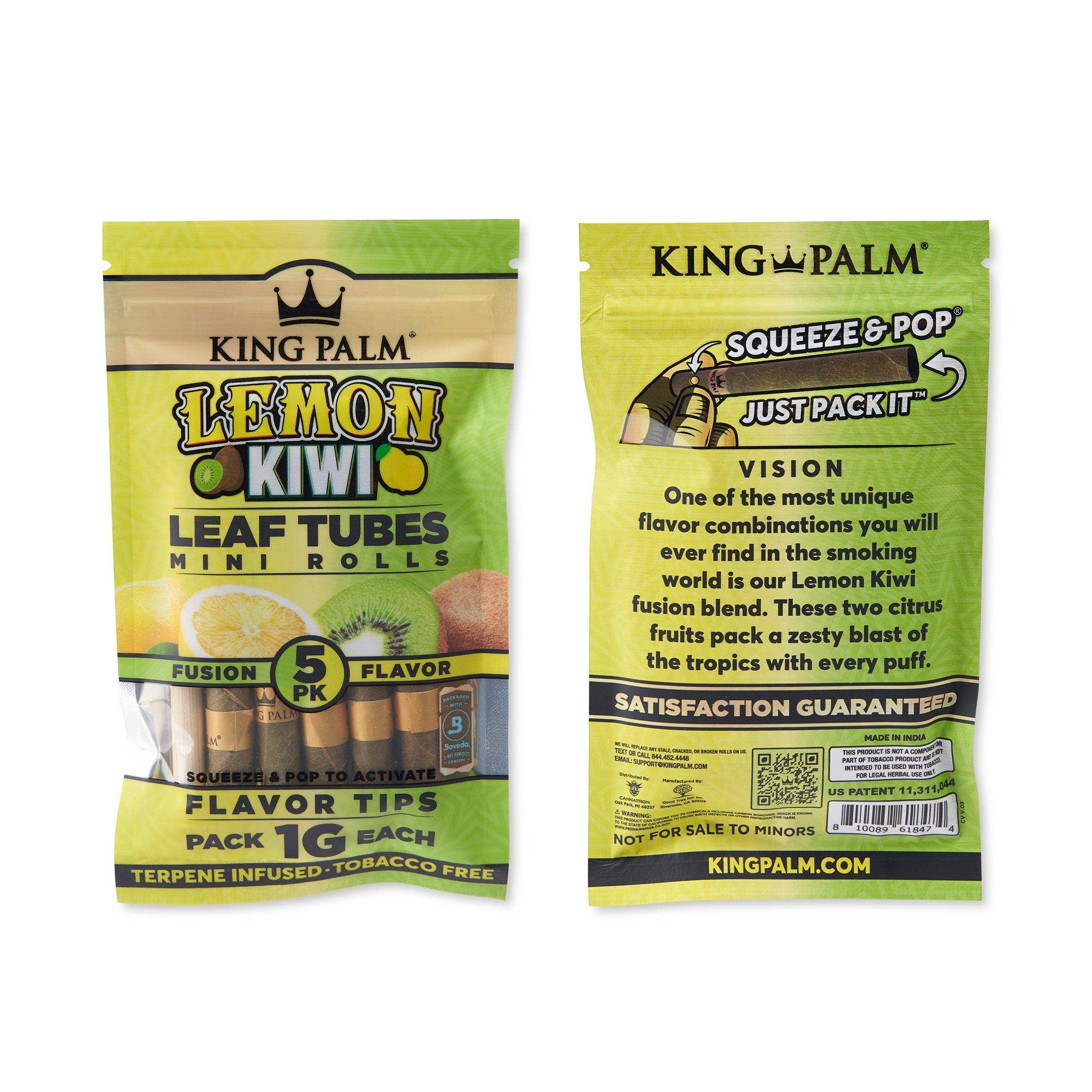 Cannatron - Wholesale Retailer Display - Paper & Novelty - King Palm 5pk Mini Flavored – 15ct Display35