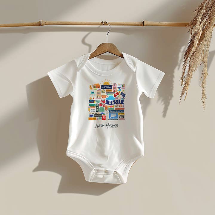 Grenouillère New Haven : Imprimé New Haven pour la vente par SochCo Designs