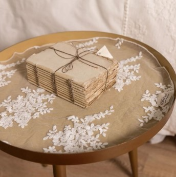 Natural White Set of 2 Provence Placemats for wholesale on Faire0