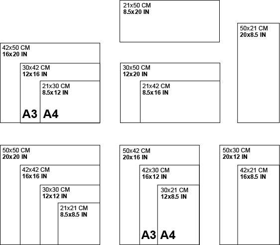 Pop-up Frames - Wholesale Picture Frame - MEDIUM Pop-up Picture Frame | Multi-size 21-50cm | Stick-on6