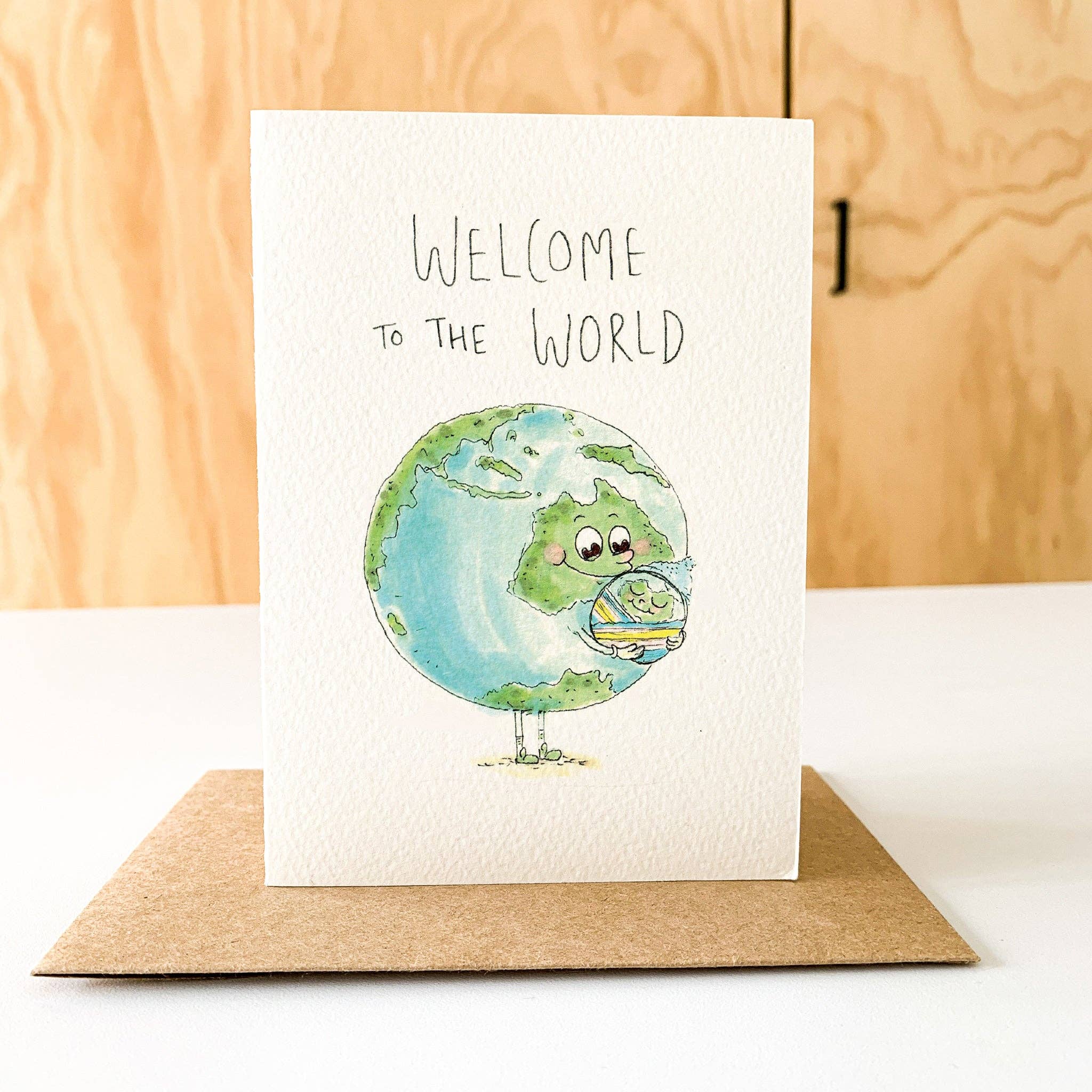 Well Drawn - Wholesale Baby Card - Welcome to the World6