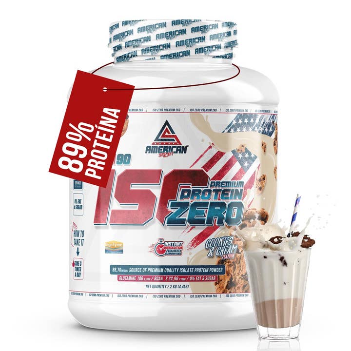 AMERICAN SUPLEMENT S.L. - Wholesale Protein/Superfood Powder - American Supplement | Premium IsoZero WPI90 2 kg/900g2