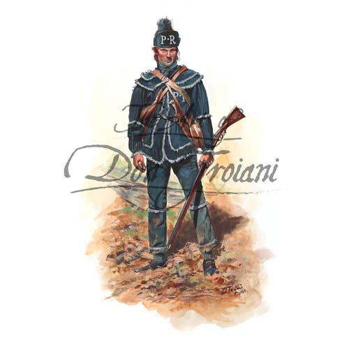 TRW283 - Mile’s Pennsylvania State Rifle Regiment, 1776 for wholesale by W.Britain Model Figures