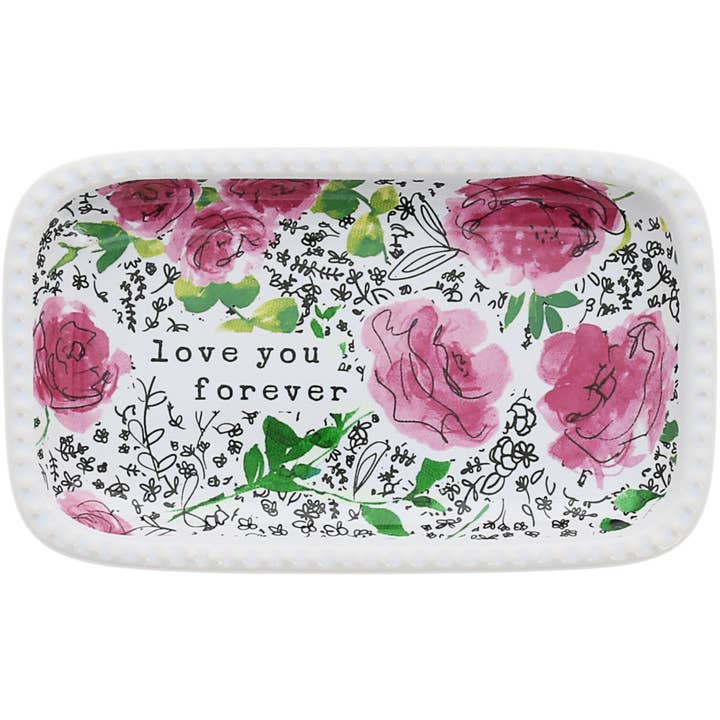Love You - 5" x 3" Keepsake Dish for wholesale by Pavilion