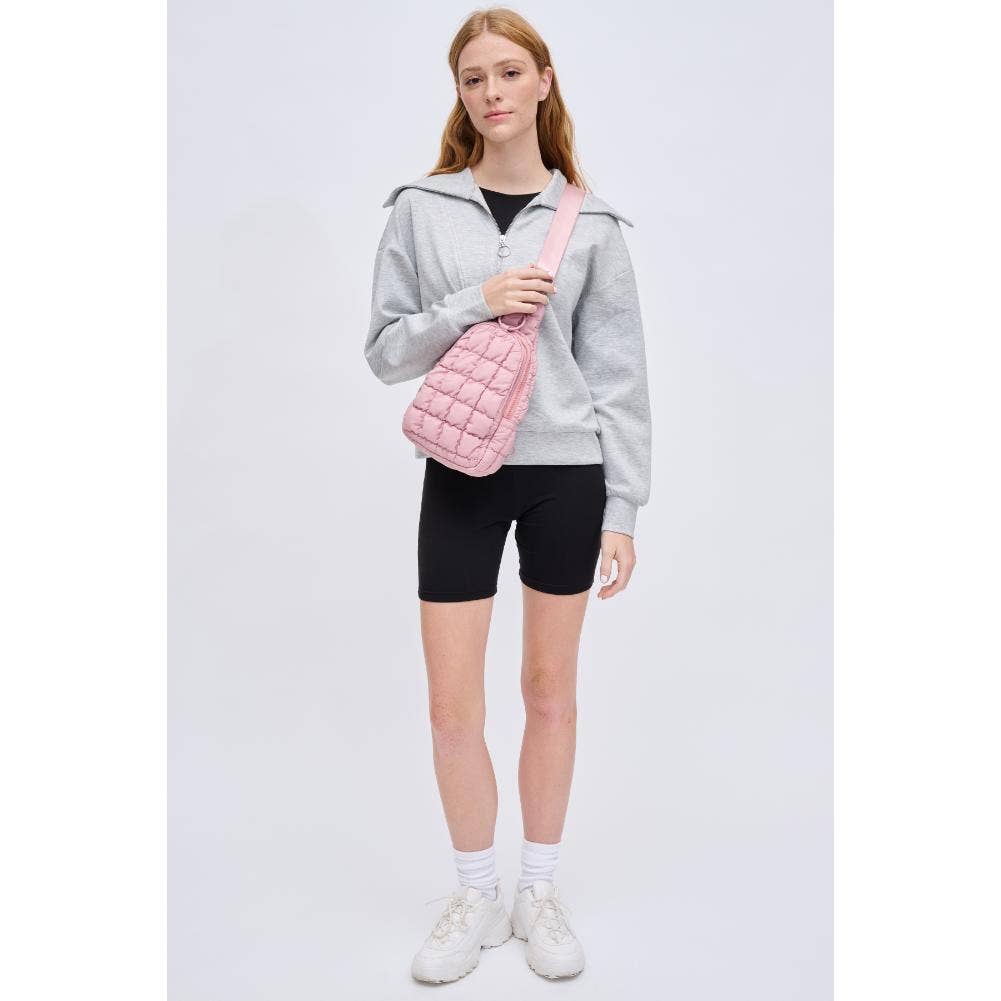 Urban Expressions - Vendita all'ingrosso Borsa a tracolla - Donna - Zaino a tracolla in nylon trapuntato Bristol45