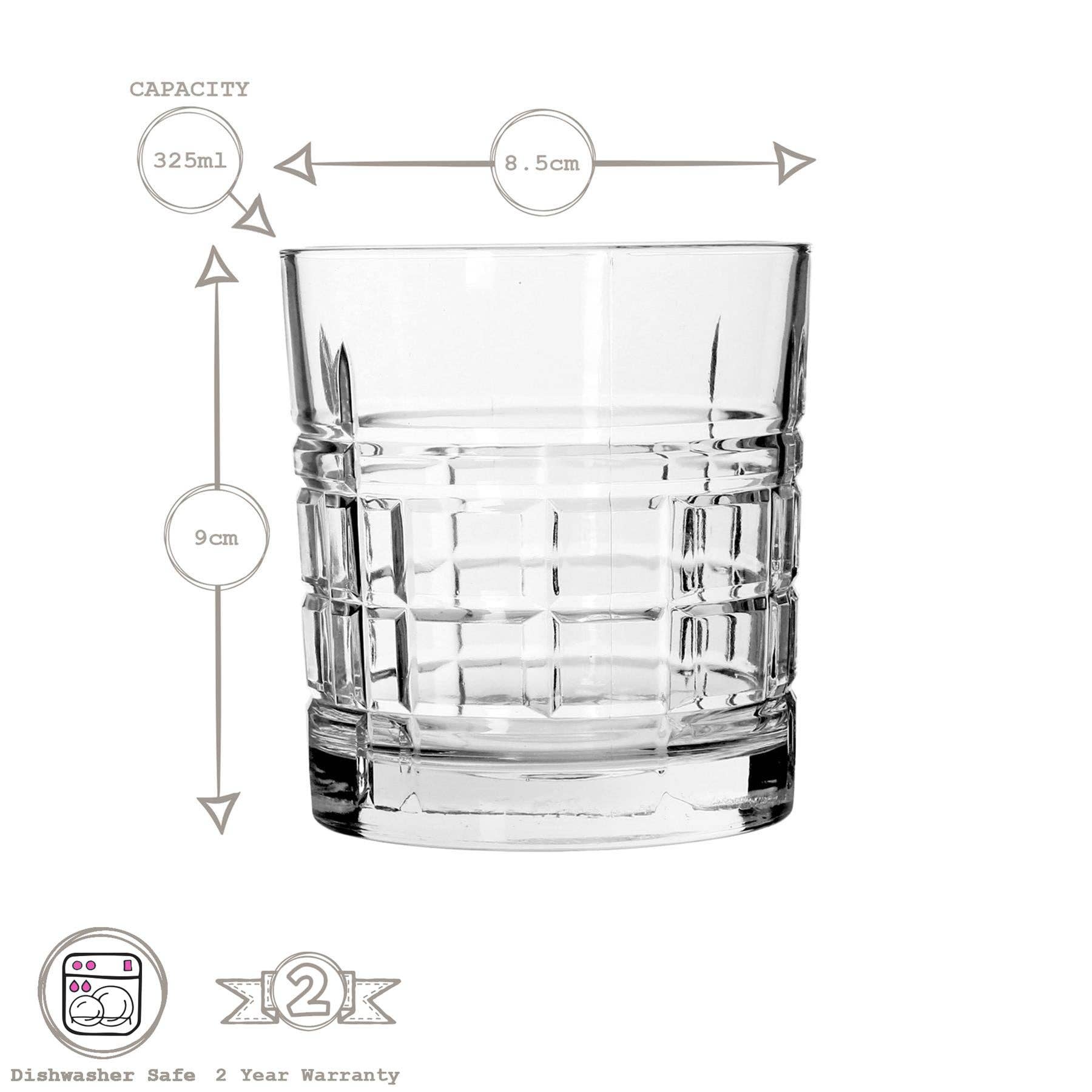 Rinkit Ltd – wholesale Cocktail/liquor glass – 325ml Brit Whiskey Glass - By LAV6