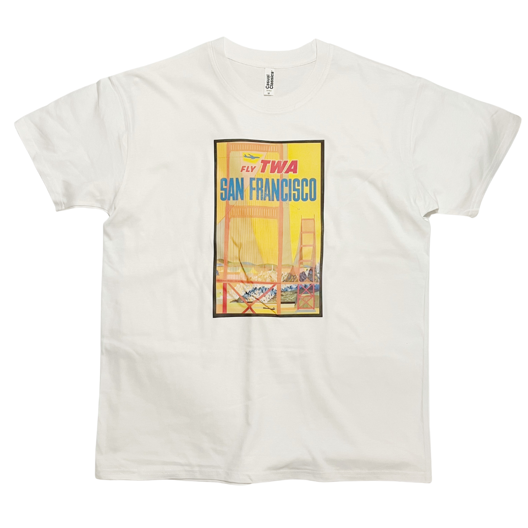 ZZZEBRAAA LIMITED – wholesale T-shirt (graphic) – unisex – San Francisco Travel Poster T-Shirt Vintage Art Poster Art0