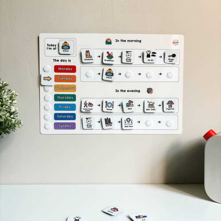 Daily Visual Routine Planner for wholesale by Craftly Ltd