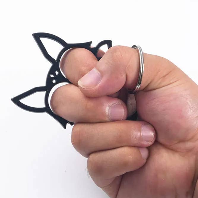 UNISHE - Wholesale Keychain - Women's - Fox Head Women Self Defense Safety Keychain ZK981