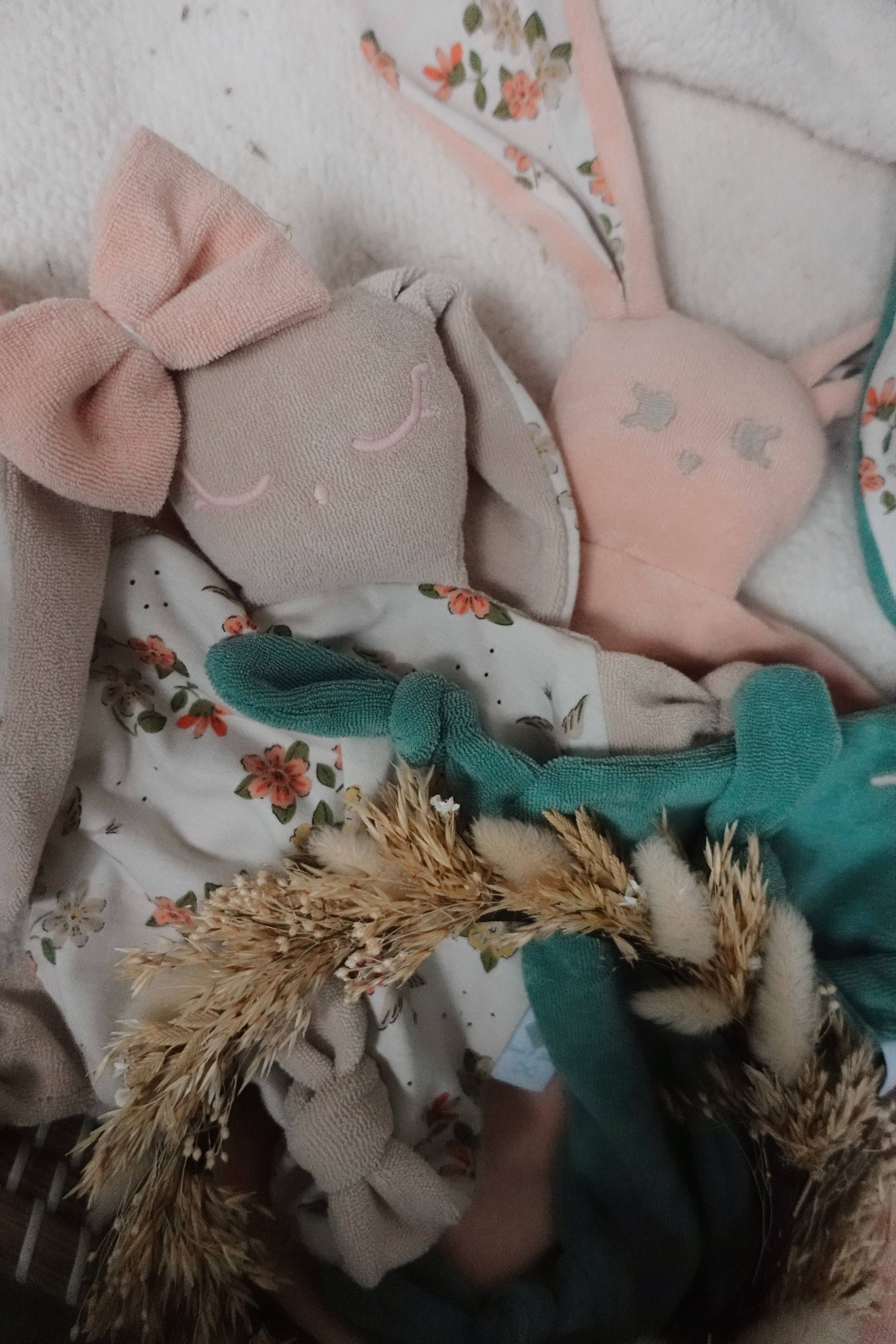 Louis & Jules Stambouli Conseil – Engroshandel Hyggetæppe - Baby – Doudou svamp chouchou – babyfugle11