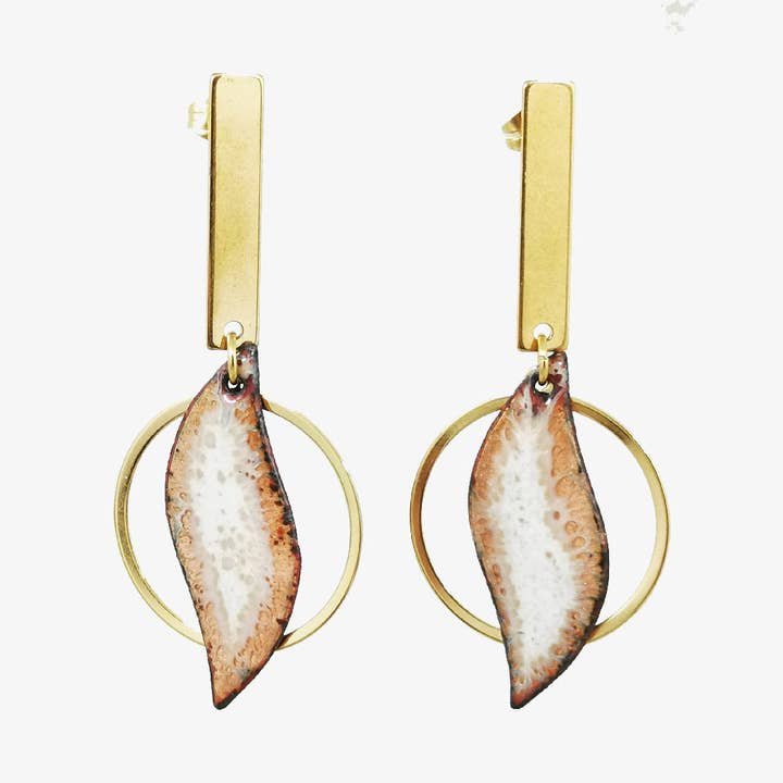 Emma Ohrringe - Nude Collection für den Großhandel von Les Emaux Mline