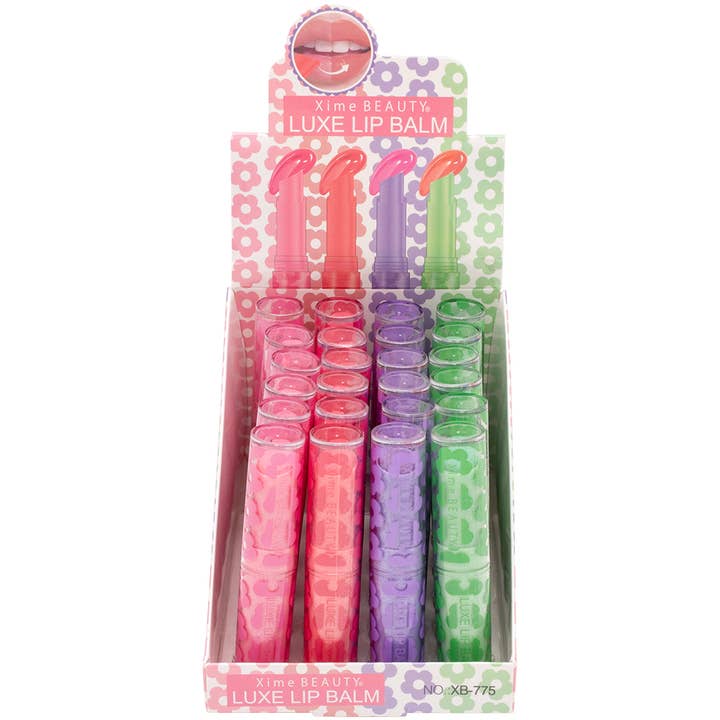 BÁLSAMO LABIAL LUXE 24 UNIDADES, XB 775 por atacado de JOIA ACCESSORIES