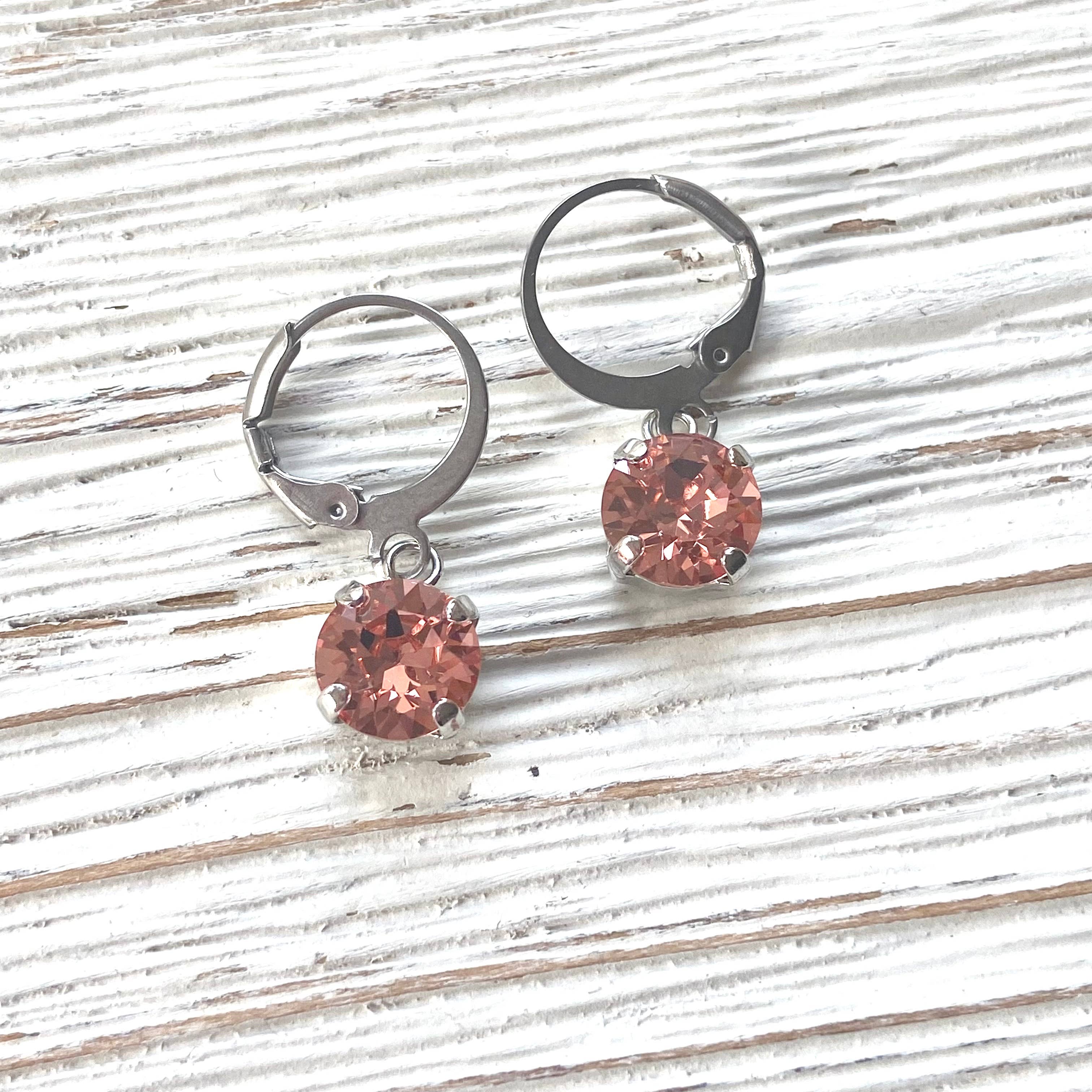 VB&CO Designs Handmade Jewelry - Wholesale Jewelry Set - Crystal jewelry coral crush Swarovski boutique flamingo1