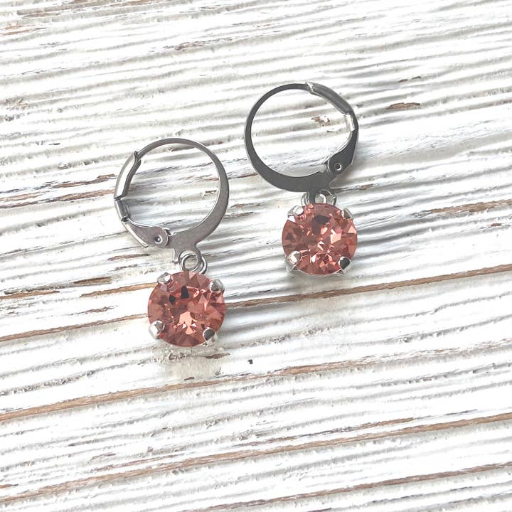 VB&CO Designs Handmade Jewelry - Wholesale Jewelry Set - Crystal jewelry coral crush Swarovski boutique flamingo1