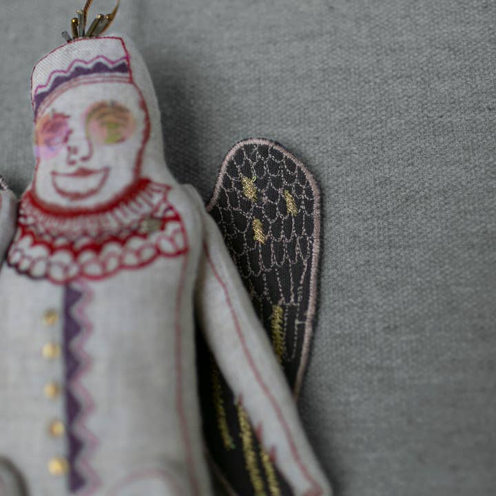 Skippy Cotton - Venta al por mayor Adornos - Mono Volador, Tapiz de Algodón de Oz, Adorno, Ficha5