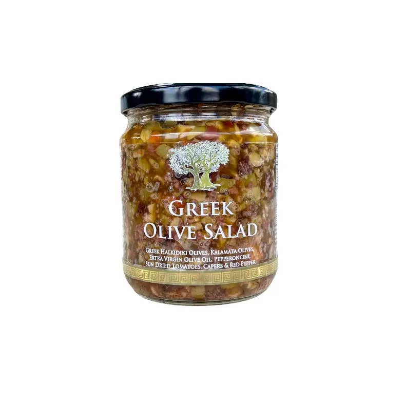 Lakonia Imports, Inc. – wholesale Olives – Greek Olive Salad 16oz.