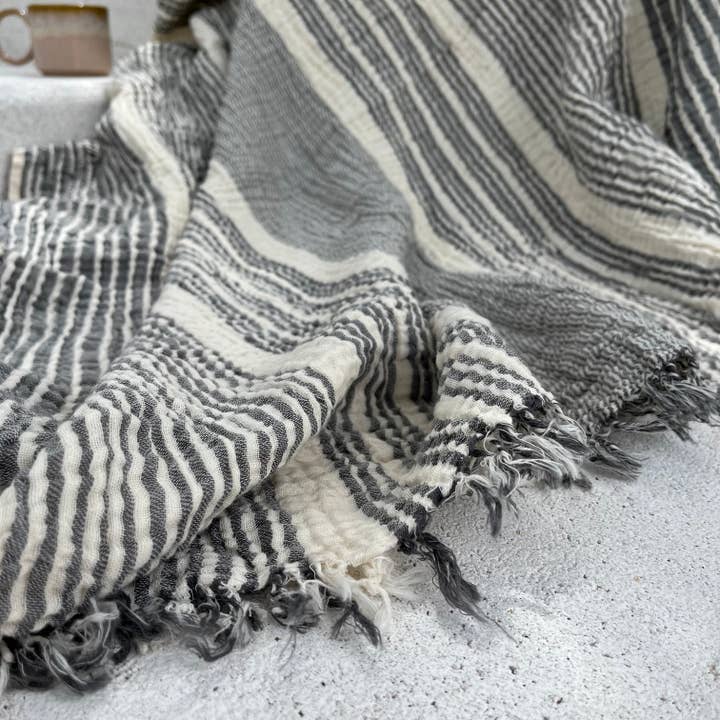 loom.ist - Wholesale Throw Blanket - Muslin Cotton Throw