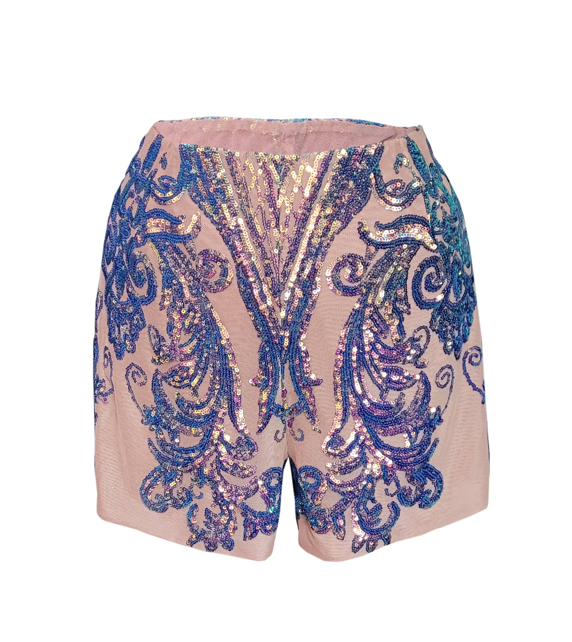 Gyv Me Body - Wholesale Shorts - Women's - Sparkle Short Amethyst Rose