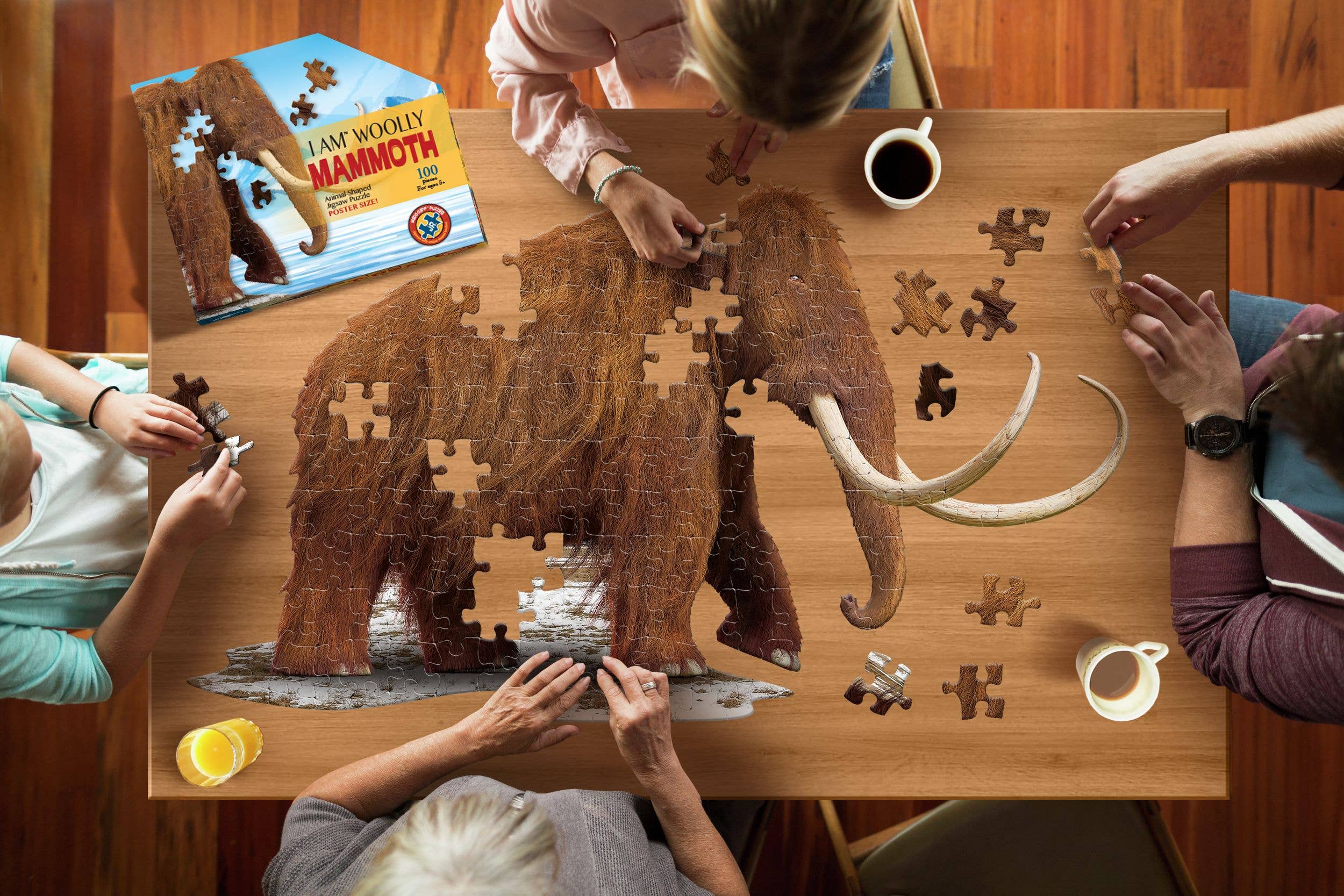 Madd Capp Games & Puzzles - Wholesale Puzzle - Kids - I AM Woolly 100 piece jigsaw puzzle - gift4